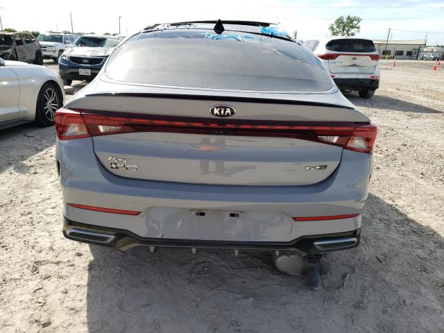 5XXG64J26MG047798 - 2021 KIA K5 GT LINE GRAY photo 6