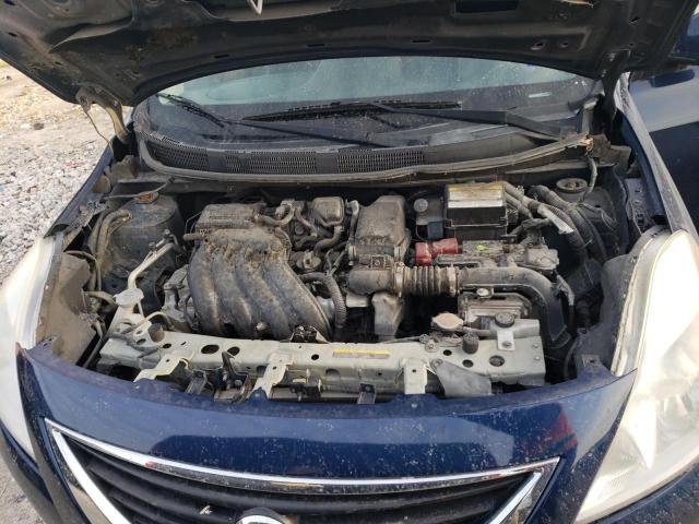 3N1CN7AP8DL870934 - 2013 NISSAN VERSA S BLUE photo 11