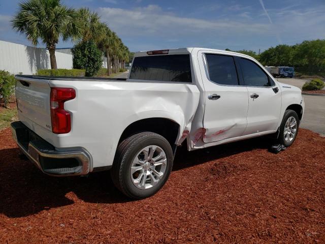 2GCPAEED3P1109488 - 2023 CHEVROLET SILVERADO C1500 LTZ WHITE photo 3