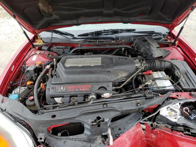 19UYA42602A002712 - 2002 ACURA 3.2CL TYPE-S RED photo 11
