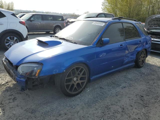 JF1GG29654G811339 - 2004 SUBARU IMPREZA WRX BLUE photo 1