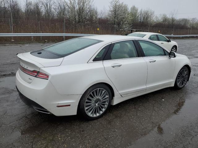 3LN6L2LU4FR625730 - 2015 LINCOLN MKZ HYBRID WHITE photo 3