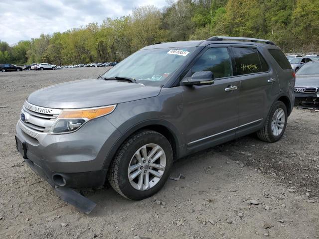 1FMHK7D8XBGA94321 - 2011 FORD EXPLORER XLT GRAY photo 1