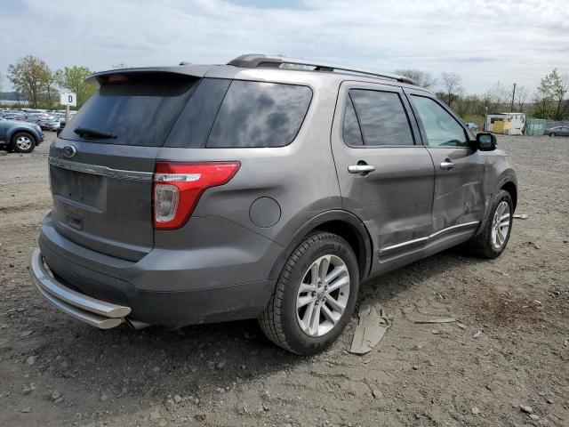 1FMHK7D8XBGA94321 - 2011 FORD EXPLORER XLT GRAY photo 3