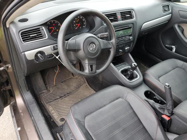 3VW1K7AJ1CM332493 - 2012 VOLKSWAGEN JETTA BASE Boz foto 8