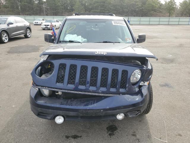 1C4NJRFB6FD215335 - 2015 JEEP PATRIOT LATITUDE BLUE photo 5