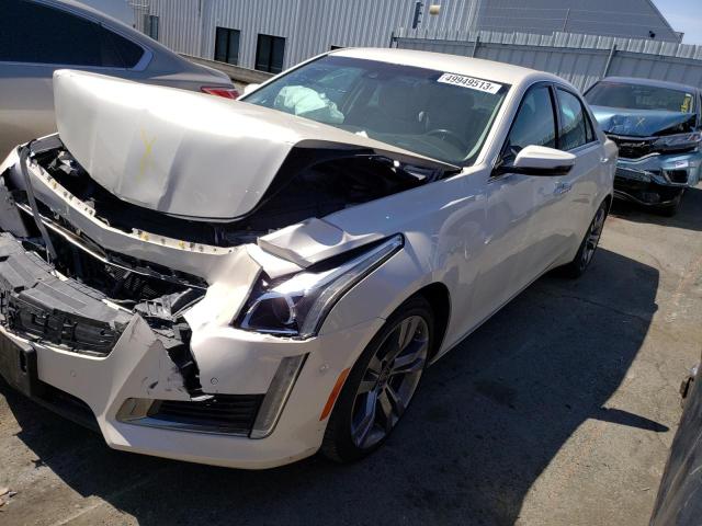 1G6AU5S84E0158845 - 2014 CADILLAC CTS VSPORT WHITE photo 1