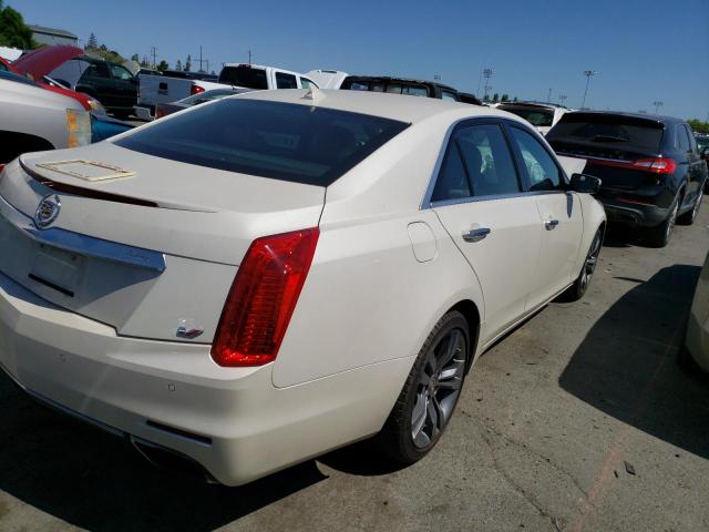 1G6AU5S84E0158845 - 2014 CADILLAC CTS VSPORT WHITE photo 3