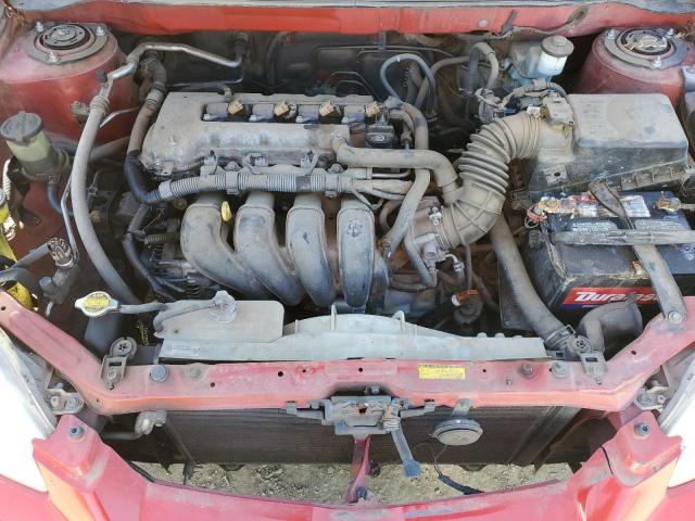 2T1KR32E38C691745 - 2008 TOYOTA COROLLA MA XR RED photo 11
