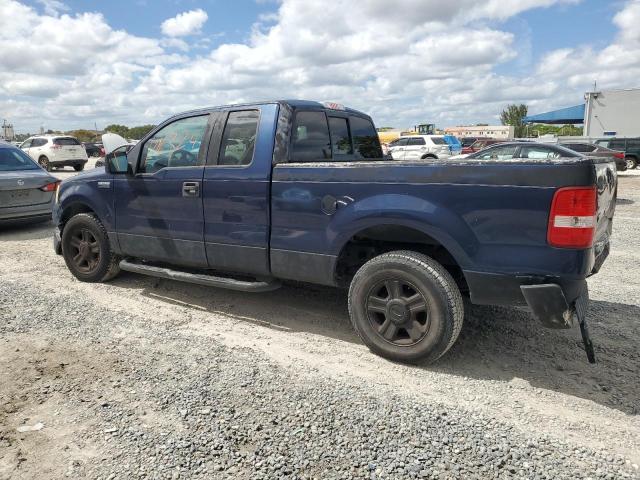 1FTRX12W44NC17019 - 2004 FORD F150 BLUE photo 2