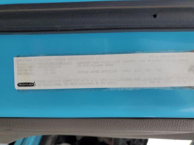 3AKJGLDR6DSBC1013 - 2013 FREIGHTLINER CASCADIA 125 BLUE photo 10