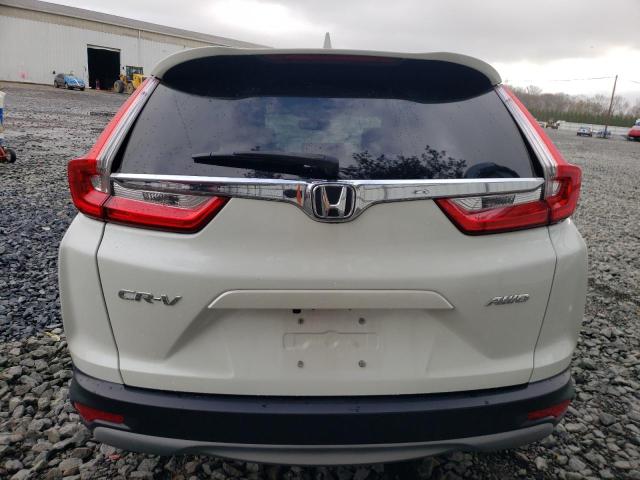 2HKRW2H85HH677927 - 2017 HONDA CR-V EXL WHITE photo 6