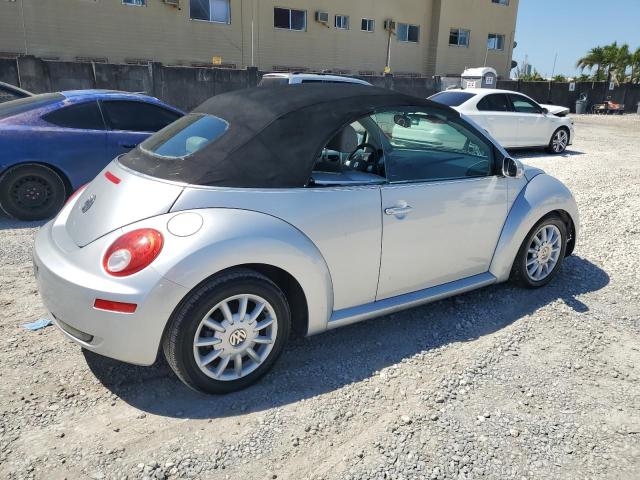 3VWRF31Y66M301063 - 2006 VOLKSWAGEN NEW BEETLE CONVERTIBLE OPTION PACKAGE 1 SILVER photo 3