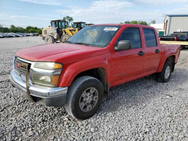 1GTDS136758195332 - 2005 GMC CANYON RED photo 1