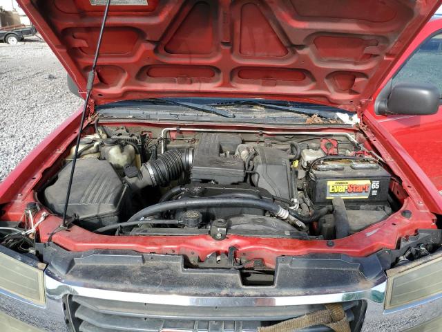 1GTDS136758195332 - 2005 GMC CANYON RED photo 11