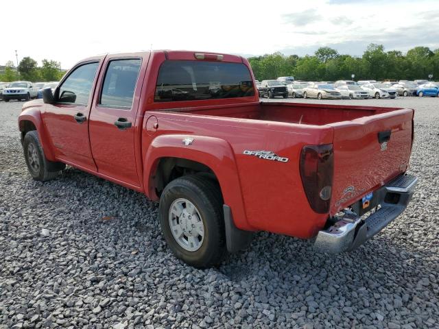 1GTDS136758195332 - 2005 GMC CANYON RED photo 2