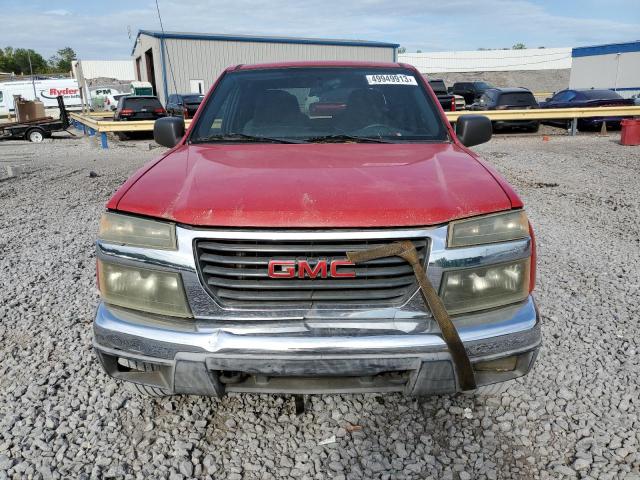 1GTDS136758195332 - 2005 GMC CANYON RED photo 5