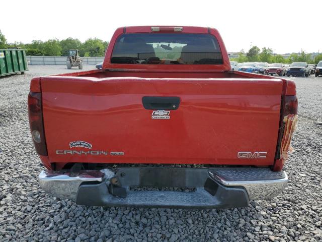 1GTDS136758195332 - 2005 GMC CANYON RED photo 6