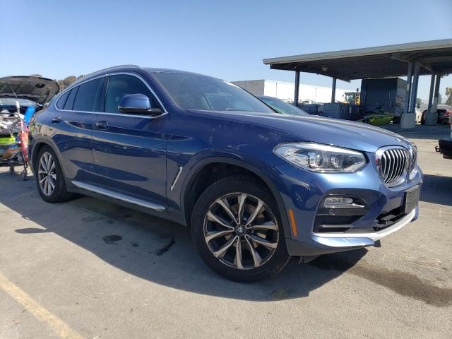 5UXUJ3C50KLG53695 - 2019 BMW X4 XDRIVE30I BLUE photo 4