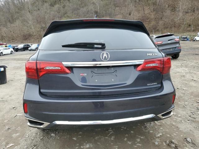 5J8YD4H57KL020926 - 2019 ACURA MDX TECHNOLOGY CHARCOAL photo 6