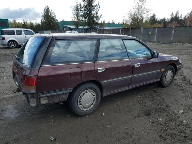 JF1BJ6334PH900951 - 1993 SUBARU LEGACY L BURGUNDY photo 3