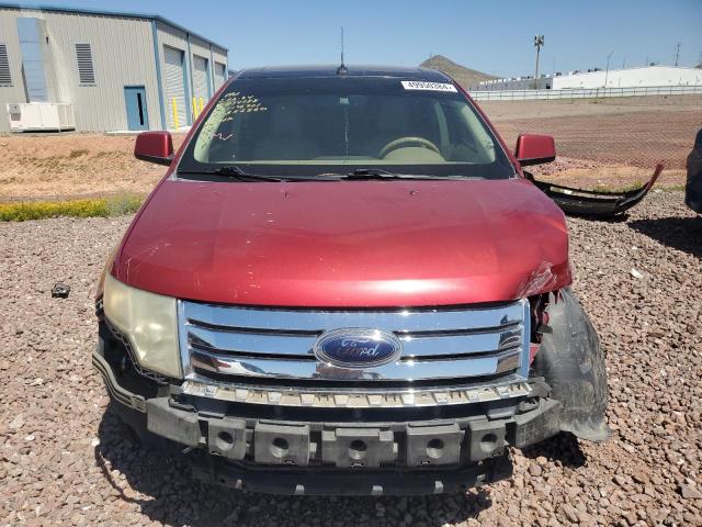 2FMDK39C17BB34188 - 2007 FORD EDGE SEL PLUS RED photo 5