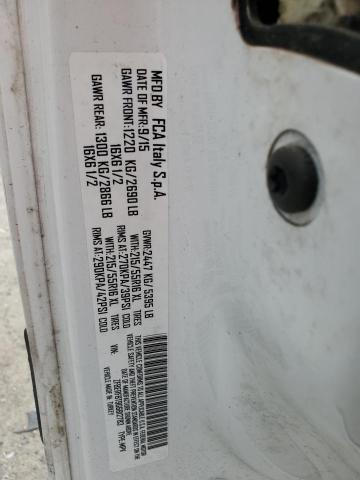 ZFBERFBT9G6B12783 - 2016 RAM PROMASTER SLT WHITE photo 13