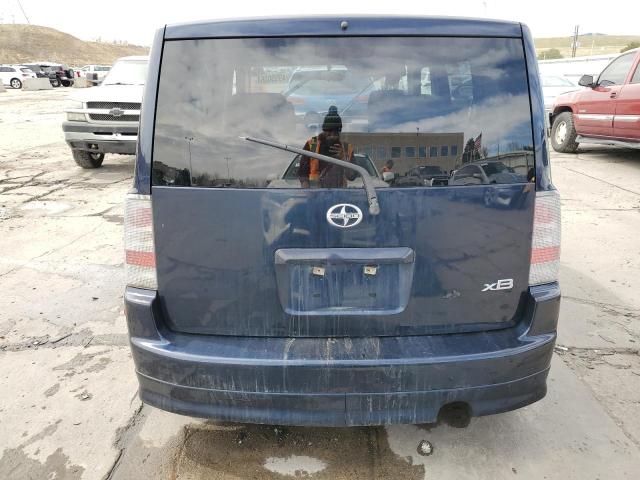 JTLKT334364117058 - 2006 TOYOTA SCION XB BLUE photo 6