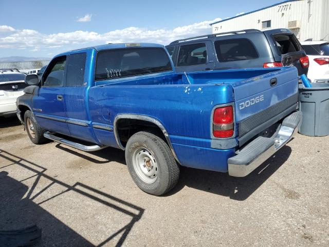 3B7HC12Z5WM291399 - 1998 DODGE RAM 1500 BLUE photo 2