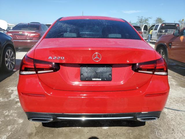 W1K3G4EB7LW047866 - 2020 MERCEDES-BENZ A 220 RED photo 6