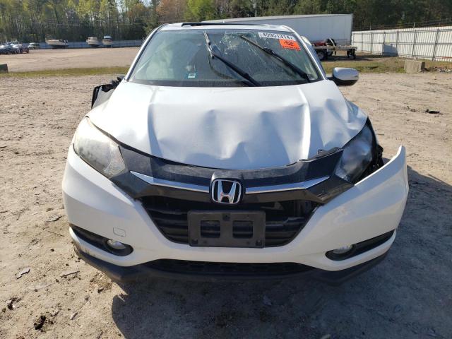 3CZRU6H52GM743453 - 2016 HONDA HR-V EX WHITE photo 5