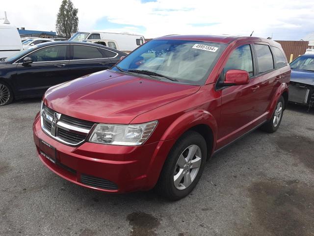 3D4GG57VX9T542623 - 2009 DODGE JOURNEY SXT RED photo 1