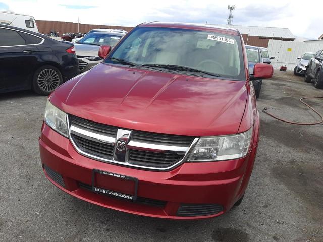 3D4GG57VX9T542623 - 2009 DODGE JOURNEY SXT RED photo 5