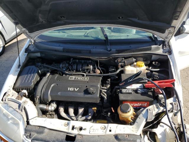 KL1TD56656B522296 - 2006 CHEVROLET AVEO BASE WHITE photo 11