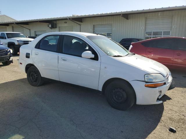 KL1TD56656B522296 - 2006 CHEVROLET AVEO BASE WHITE photo 4