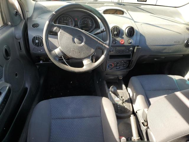 KL1TD56656B522296 - 2006 CHEVROLET AVEO BASE WHITE photo 8