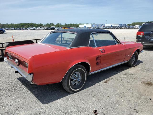 7R01C198412 - 1967 FORD MUSTANG RED photo 3