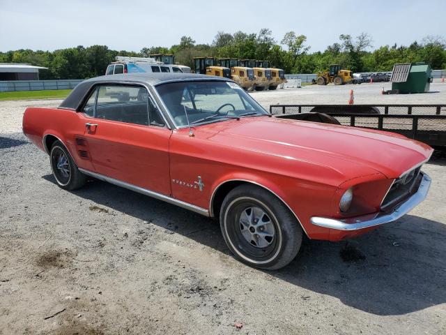 7R01C198412 - 1967 FORD MUSTANG RED photo 4