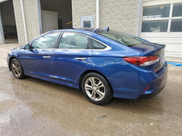 5NPE34AF0KH741312 - 2019 HYUNDAI SONATA LIMITED BLUE photo 2