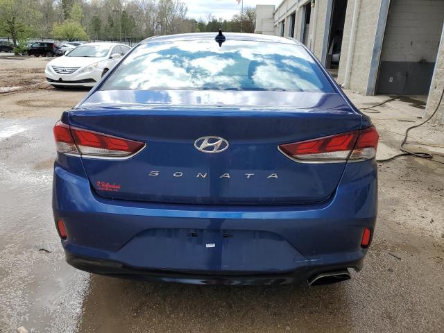 5NPE34AF0KH741312 - 2019 HYUNDAI SONATA LIMITED BLUE photo 6