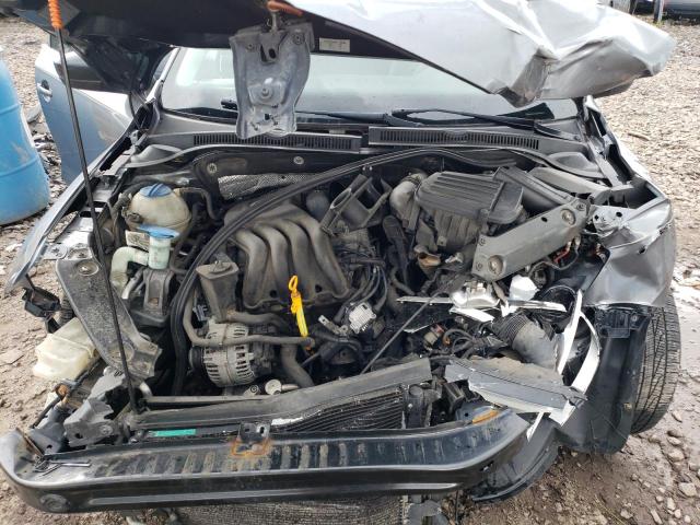 3VW2K7AJ5CM383273 - 2012 VOLKSWAGEN JETTA BASE 灰色 照片 11