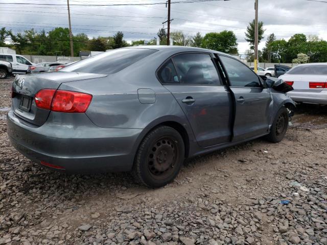 3VW2K7AJ5CM383273 - 2012 VOLKSWAGEN JETTA BASE 灰色 照片 3