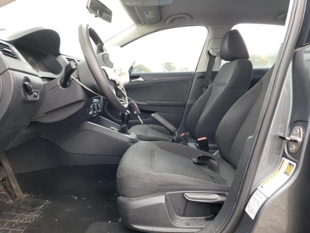 3VW2K7AJ5CM383273 - 2012 VOLKSWAGEN JETTA BASE 灰色 照片 7