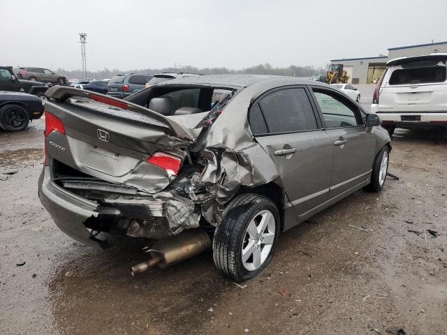 1HGFA16817L099805 - 2007 HONDA CIVIC EX GRAY photo 3