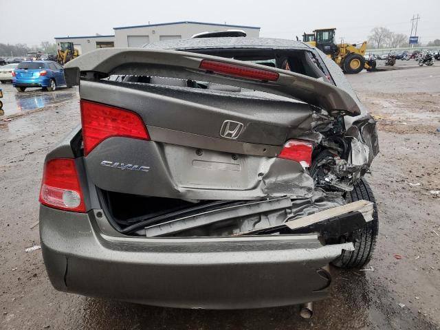 1HGFA16817L099805 - 2007 HONDA CIVIC EX GRAY photo 6