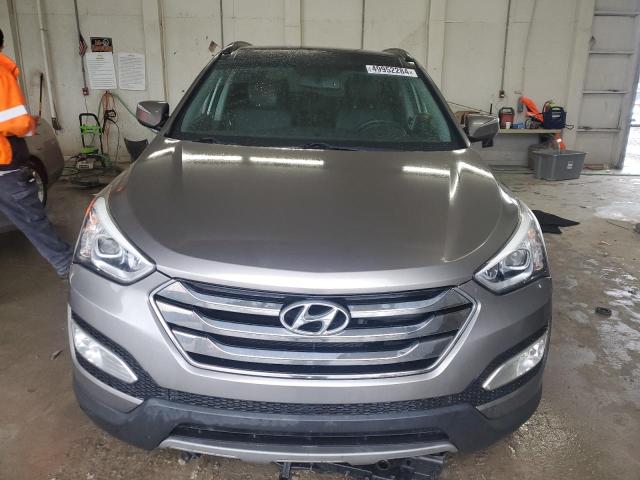 5XYZWDLA6EG187165 - 2014 HYUNDAI SANTA FE S GRAY photo 5