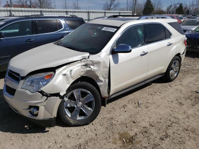 2GNALFEK1D1186769 - 2013 CHEVROLET EQUINOX LTZ WHITE photo 1