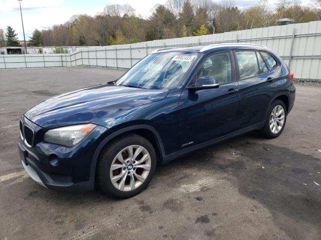 WBAVL1C51EVY12523 - 2014 BMW X1 XDRIVE28I BLUE photo 1