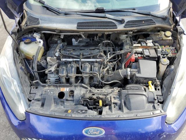 3FADP4BJ3EM133663 - 2014 FORD FIESTA SE BLUE photo 11