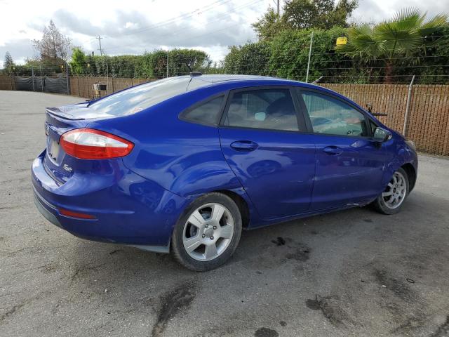 3FADP4BJ3EM133663 - 2014 FORD FIESTA SE BLUE photo 3